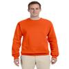 Jerzees 8 oz. 50/50 Fleece Crew (562) Safety Orange, S view 2