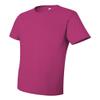Jerzees 5.6 oz. 50/50 Heavyweight Blend T-Shirt (29M) Cyber Pink, 3XL view 4