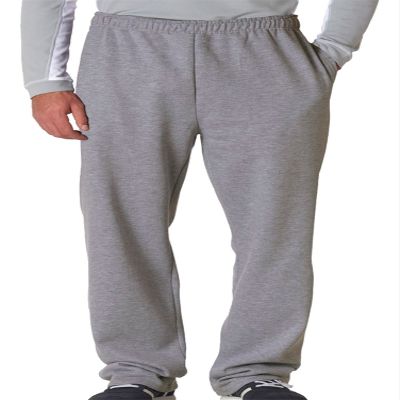 Jerzees 8 oz. 50/50 Open-Bottom Sweatpants (974MP) Oxford, S