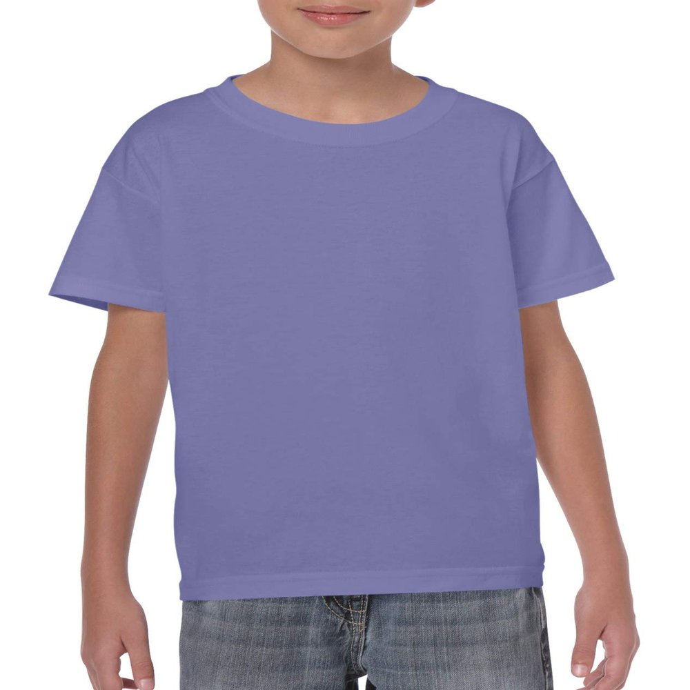 Gildan Heavy Cotton Youth 5.3 Oz. T-Shirt (G500B)- Violet,L