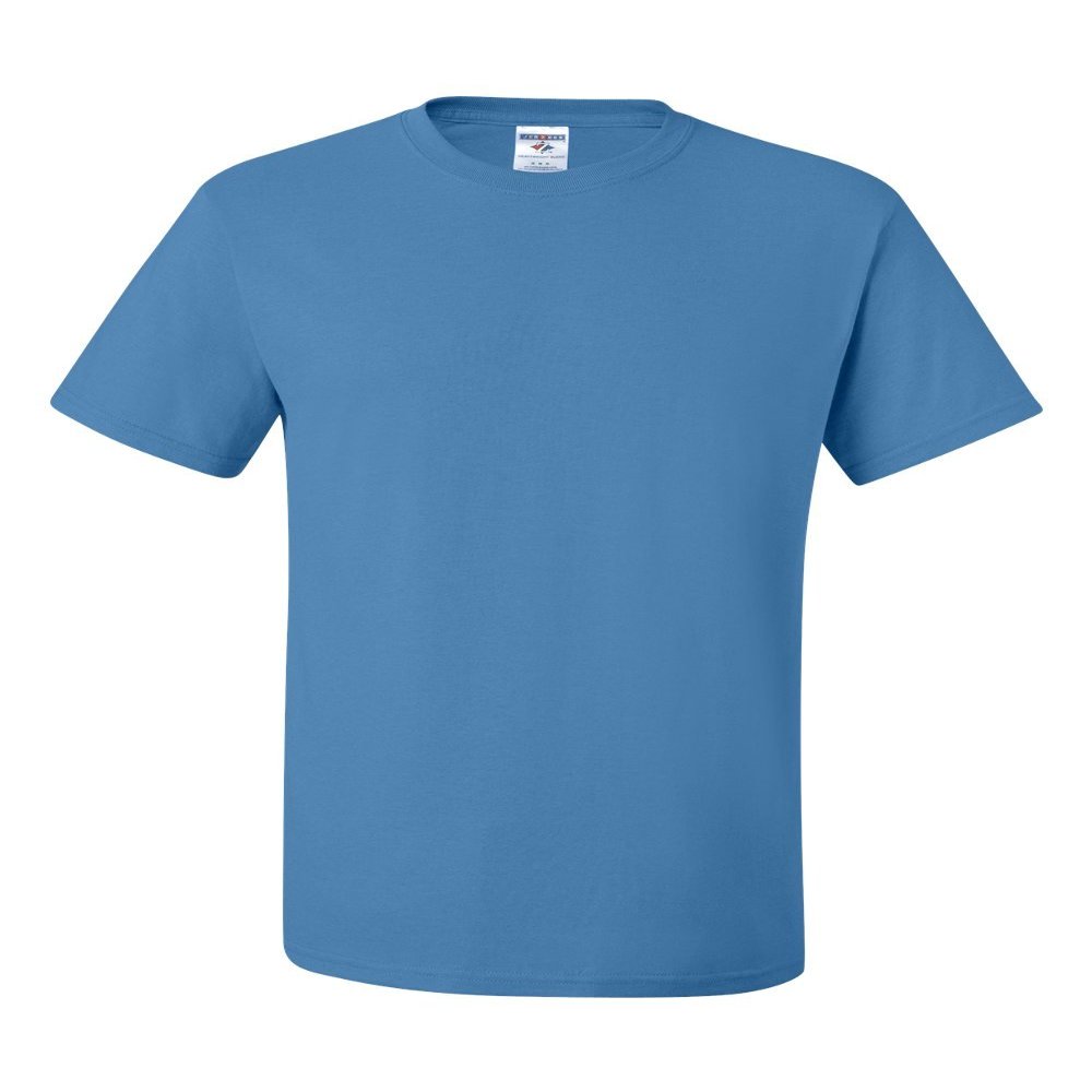 Jerzees 5.6 oz. 50/50 Heavyweight Blend T-Shirt (29M) Columbia Blue, 4XL
