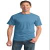 Jerzees 5.6 oz. 50/50 Heavyweight Blend T-Shirt (29M) Columbia Blue, 4XL view 3