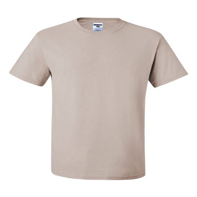 Jerzees 5.6 oz. 50/50 Heavyweight Blend T-Shirt (29M) Sandstone, 5XL
