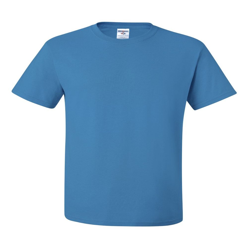 Jerzees 5.6 oz. 50/50 Heavyweight Blend T-Shirt (29M) California Blue, L