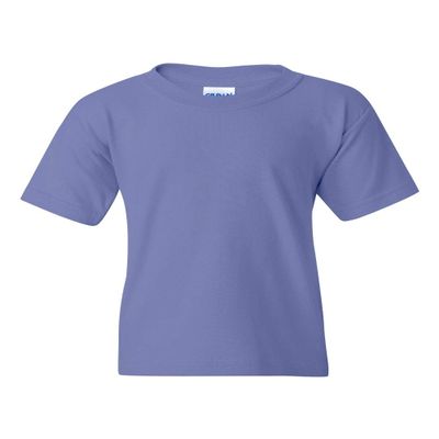 Gildan Heavy Cotton Youth 5.3 Oz. T-Shirt (G500B)- Violet,XL
