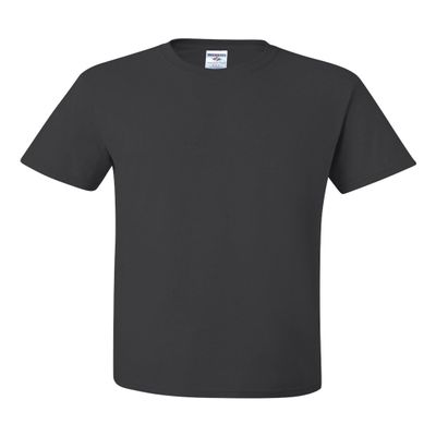 Jerzees 5.6 oz. 50/50 Heavyweight Blend T-Shirt (29M) Charcoal Grey, M