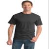Jerzees 5.6 oz. 50/50 Heavyweight Blend T-Shirt (29M) Charcoal Grey, M view 3