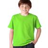 Jerzees Youth 5.6 oz., 50/50 Heavyweight Blend T-Shirt (29B)- KIWI,S view 2