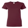 Heavy Cotton 5.3 oz. Missy Fit T-Shirt (G500L) Maroon, 3XL view 1