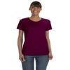 Heavy Cotton 5.3 oz. Missy Fit T-Shirt (G500L) Maroon, 3XL view 2