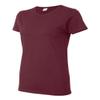 Heavy Cotton 5.3 oz. Missy Fit T-Shirt (G500L) Maroon, 3XL view 4