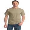 Jerzees 5.6 oz. 50/50 Heavyweight Blend T-Shirt (29M) Khaki, S view 3