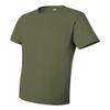 Jerzees 5.6 oz. 50/50 Heavyweight Blend T-Shirt (29M) Military Green, XL view 4