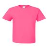 Jerzees 5.6 oz. 50/50 Heavyweight Blend T-Shirt (29M) Neon Pink, XL view 1
