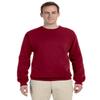 8 oz. 50/50 Fleece Crew (562) Cardinal, 2XL view 2