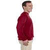 8 oz. 50/50 Fleece Crew (562) Cardinal, 2XL view 4