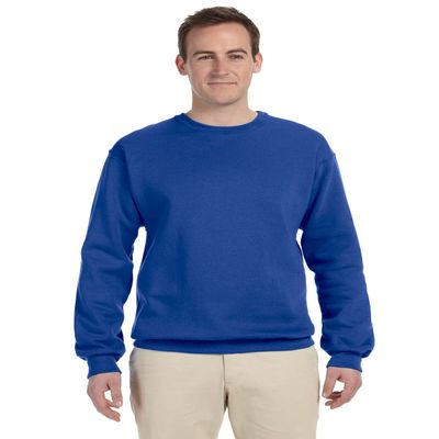 Jerzees 8 oz., 50/50 NuBlend Fleece Crew (562)- ROYAL,2XL