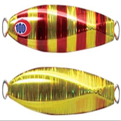 JACKALL Metal Jig Lure, Anchovy Metal, Type 1, 4.6 oz (130 g), Red Gold Stripe