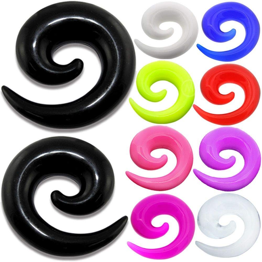 00 gauges 10mm Ears Men Women Plugs Tunnels Silicone strecher Expander Double Flare 00g 00 gauges 10mm