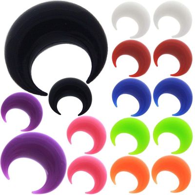 00 gauges 10mm 00g plugs ear gauges gauge tunnels plug earring ears women men silicone 00g 00 gauge 10mm