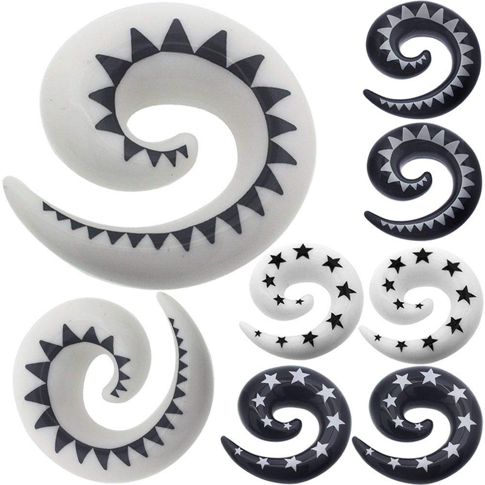1/2 inch 12mm gauges ears men women plugs tunnels silicone strecher expander double flare 1/2 inch 12mm