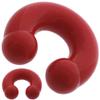 1/2 gauges 12mm 00g Plugs Ear gauges Gauge Tunnels Plug Earring Ears Women Men Silicone 1/2 inch 12mm view 2