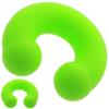 00 gauges 10mm 00g Plugs Ear gauges Gauge Tunnels Plug Earring Ears Women Men Silicone 00g 00 Gauge 10mm view 2