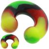 1/2 gauges 12mm 00g Plugs Ear gauges Gauge Tunnels Plug Earring Ears Women Men Silicone 1/2 inch 12mm view 2