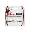 Wilson Grip, Pro Overgrip, Replacement Grips, Pack of 3, White, WRR937000 view 1