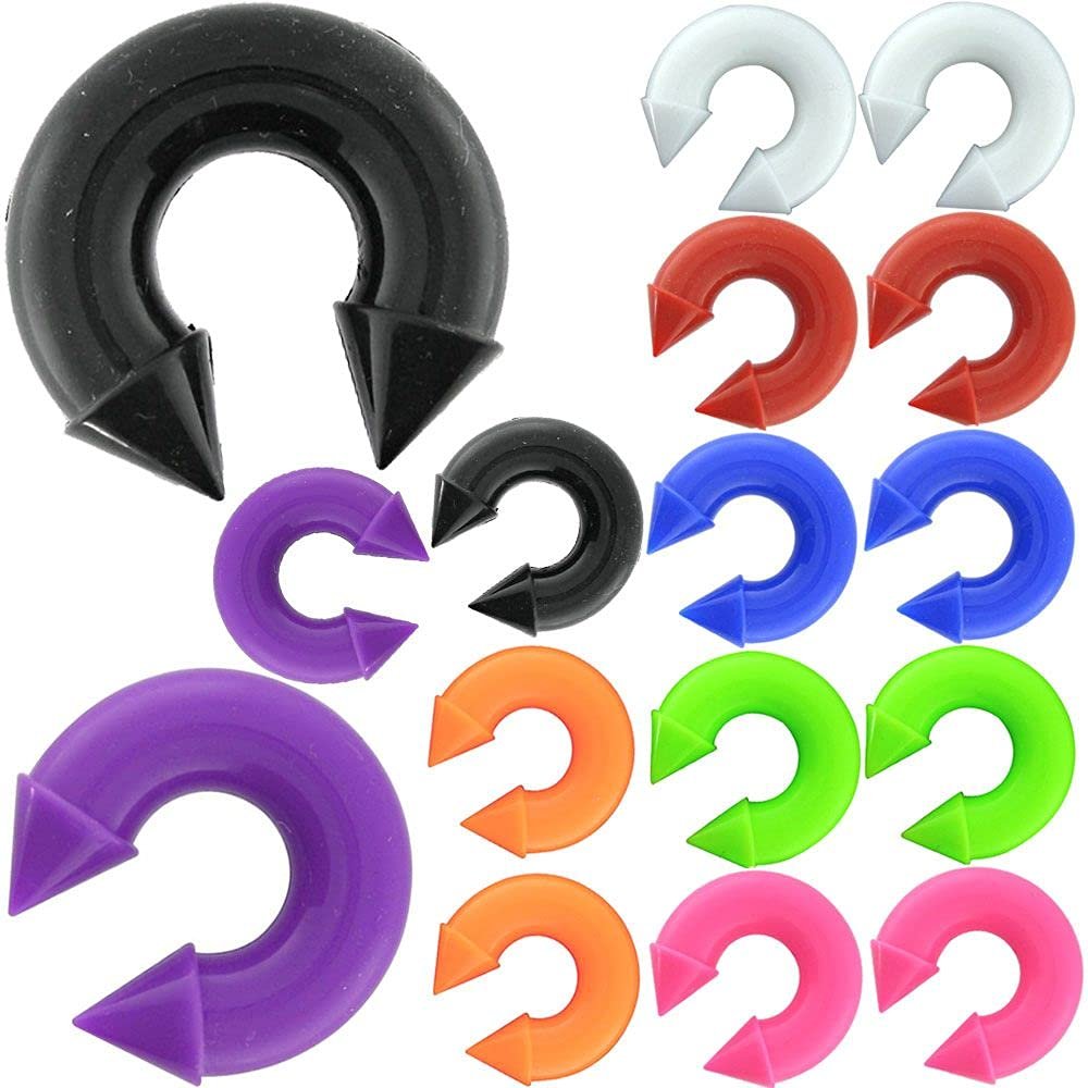 2 gauges 6mm 00g plugs ear gauges gauge tunnels plug earring ears women men silicone 2g 2 gauge 6mm
