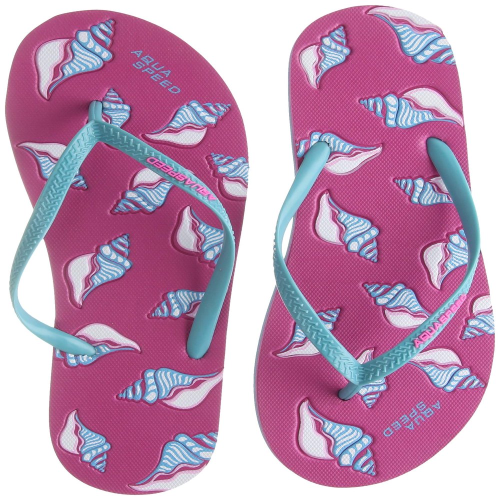 Aqua-Speed Men's Napoli Womens Pool Shoes, Pink/Turquoise, Size 39