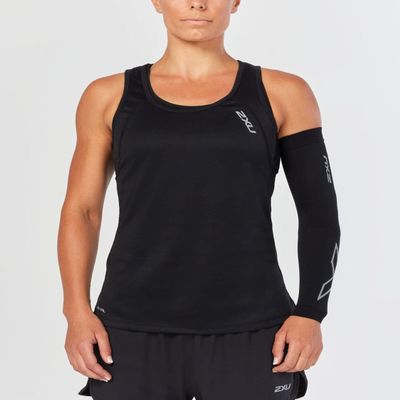 2XU Compression Flex Arm Sleeve - X-Large - Black/Grey