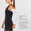 2XU Compression Flex Arm Sleeve, White/Grey, Small view 2