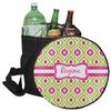 YouCustomizeIt Personalized Ogee Ikat Collapsible Cooler & Seat view 1