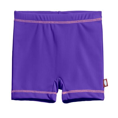 City Threads Girls Swim Shorts, UPF 50+ (Purple/Bubblegum, 16y)