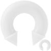 00 gauges 10mm 00g plugs ear gauges gauge tunnels plug earring ears women men silicone 00g 00 gauge 10mm view 2