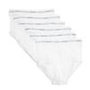 Hanes Boys Underwear, Comfort Flex Waistband Briefs, Multiple Packs & Colors Available Briefs-underwear, White - 6 Pack, X-Small US view 1