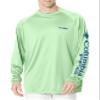 Columbia Men's Terminal Tackle Long Sleeve Fishing Shirt, Key West/Vivid Blue Logo, X-Large view 1