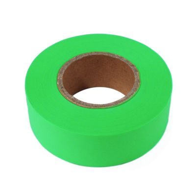 ASR Outdoor 200ft Hiking Gear High Visibility Marking Ribbon, Neon Green