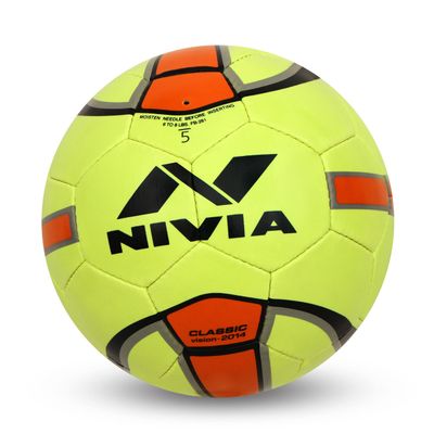 NIVIA Classic Football- Lime Green (Lime Greeen)