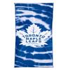 Calhoun NHL Surf & Skate Oversized Tie Dye Beach Towel 30 by 84  The Coastal Collection (Toronto Maple Leafs) view 1