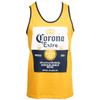 Corona Extra Classic Label Design Gold Ringer Tank (as1, Alpha, m, Regular, Regular, Medium) view 1