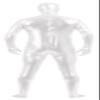 VSVO Shiny Spandex Open Face Full Bodysuit Zentai Suit for Adults and Children (Large, White) view 3