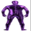 VSVO Shiny Spandex Open Face Full Bodysuit Zentai Suit for Adults and Children (XX-Large, Purple) view 4