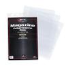 BCW Resealable Magazine Bags - 1 Pack of 100 | Acid-Free, Clear Polypropylene Sleeves for Archival-Quality Storage of Collectible Magazines | Protect and Showcase Your Valuable Comic Book Collection view 1
