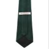 Soophen NEW Mens Necktie SOLID Satin Neck Tie Hunter Green view 2
