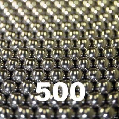 500 Qty 7/16" Inch Steel Shot Bulk Slingshot Ammo Balls