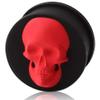 MoDTanOiz 5/8 Gauge Gauges 5/8 16mm Ear Plugs Plug Flesh Tunnels Tunnel 2g 0g 00g 0 00 1/2 Weight Men Women Ears Steel Stone Wood Earrings Silicone Black 00 gauge 5/8 16mm view 1
