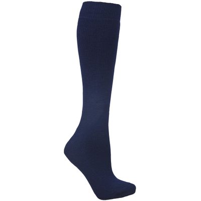 Trespass Adults Unisex Tubular Luxury Wool Blend Ski Tube Socks (5-12 US) (Navy Blue)
