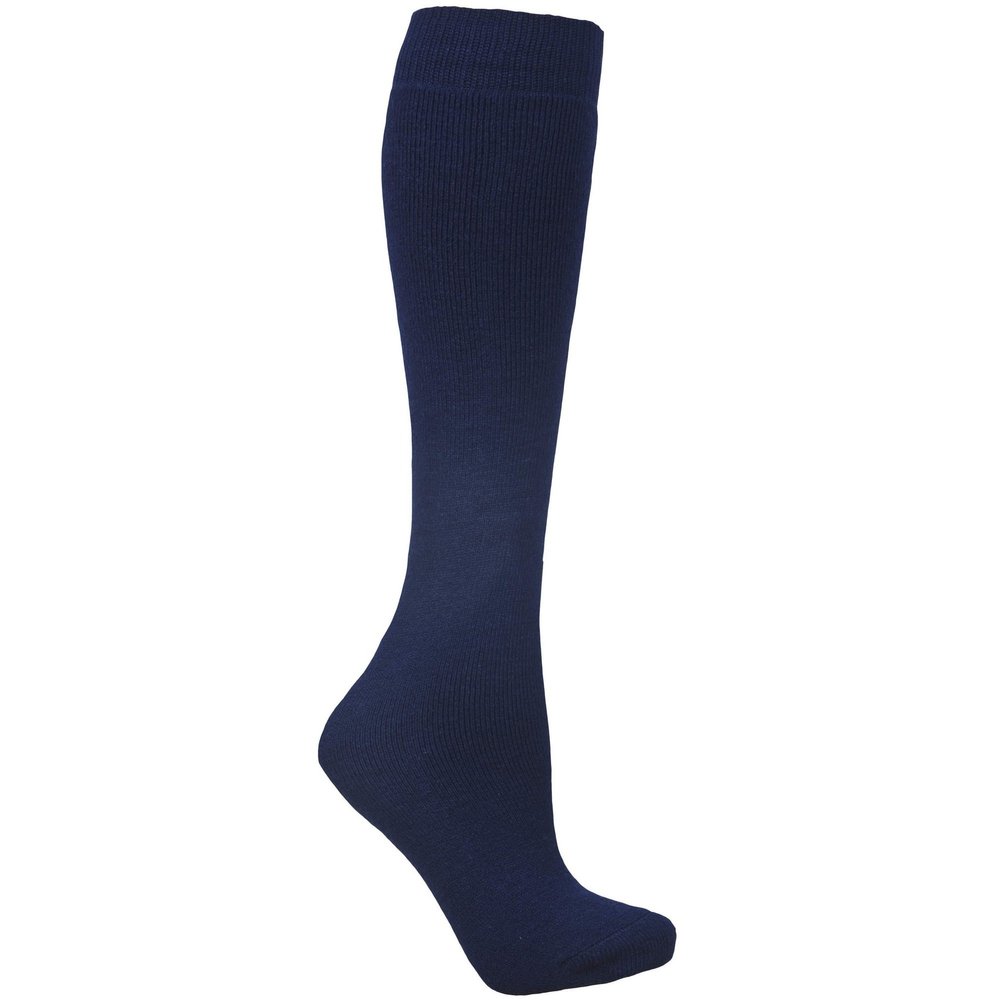Trespass Adults Unisex Tubular Luxury Wool Blend Ski Tube Socks (5-12 US) (Navy Blue)